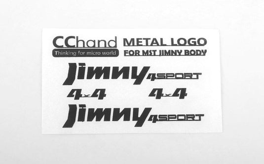 RC4WD Metal Emblems MST 1/10 CMX w/ Jimny J3 Body (Black)