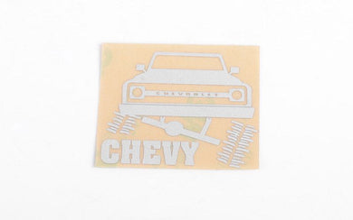 RC4WD Chrome Chevy Decals