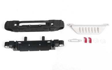 RC4WD OEM Narrow Front Winch Bumper w/ Steering Guard for Axial 1/10 SCX10 III Jeep JLU Wrangler (B)