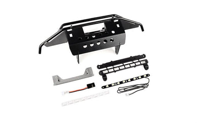 RC4WD Metal Tube Front Bumper with LED for Traxxas TRX-4 2021 Bronco