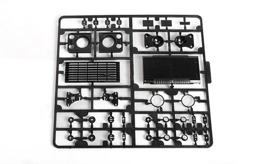 RC4WD 2015 Land Rover Defender D90 Light and Grill Details