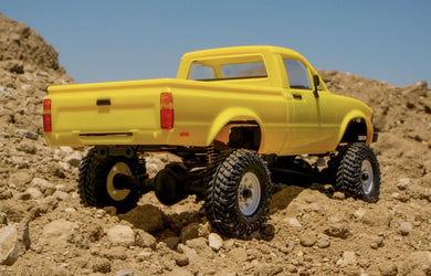 RC4WD 1/24 Trail Finder 2 RTR w/ Mojave II Hard Body Set (Yellow)