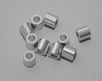 RC4WD 6mm Silver Spacer with M3 Hole (10)