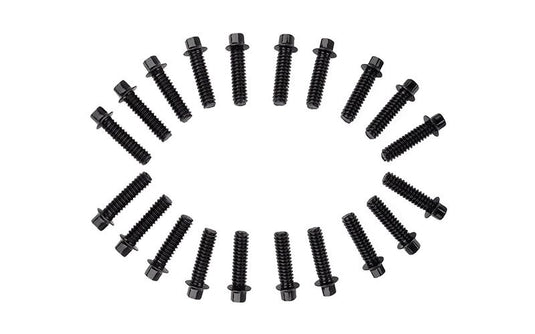 RC4WD Miniature Scale Hex Bolts (M1.6 x 6mm) (Black) (20)