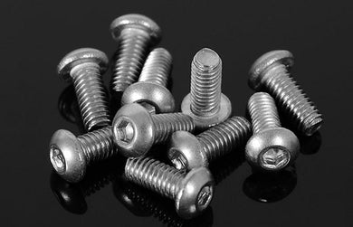 RC4WD Button Head Cap Screws M2.5 x 6mm (10)