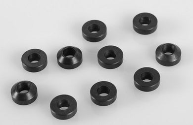 RC4WD Heavy Duty Steel Black 3mm Con Washers (10)