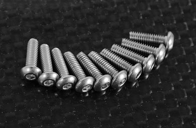 RC4WD Button Head Cap Screws M2.5 x 8mm (10)