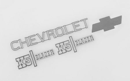 RC4WD Chevrolet Blazer Metal Emblem Set