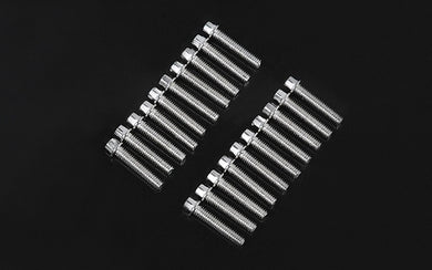 RC4WD Miniature Scale Hex Bolts (M2.5 X 12mm) (Silver)