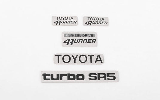 RC4WD 1985 Toyota 4Runner Emblem Set