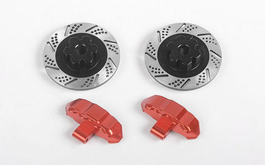 RC4WD Baer Brake Systems Rotors and Caliper Set for Traxxas UDR