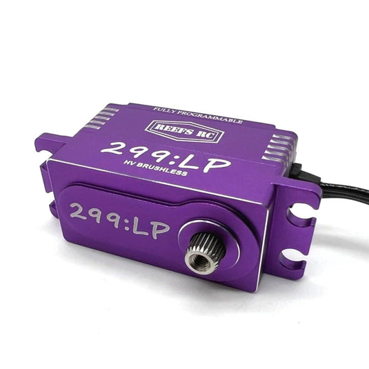 Reefs 299LP Special Edition Programmable Water Resistant Servo - 313oz 0.057sec@8.4V - Purple