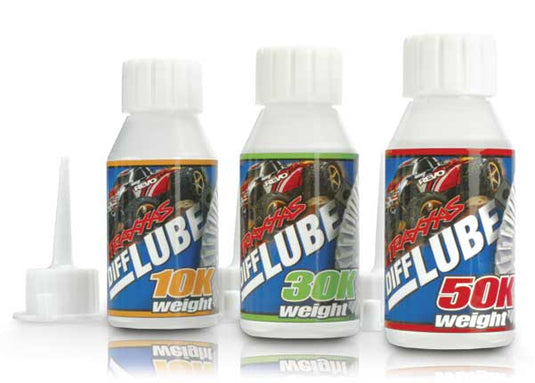 Traxxas Differential Fluid Kit (10,000cst, 30,000cst, 50,000cst)