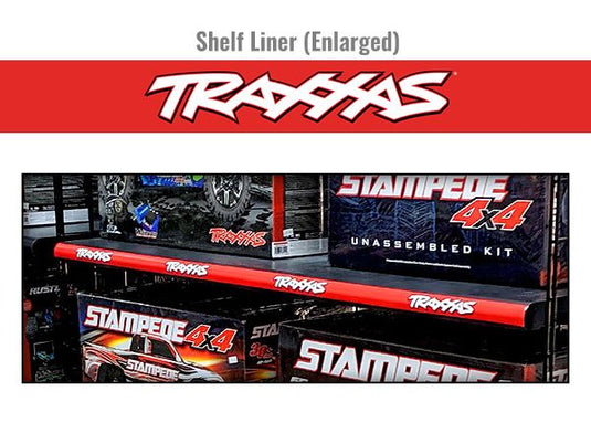 Traxxas Dealer Shelf Liner Red Vinyl - 48