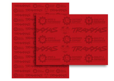 Traxxas 18x24 Red Adhesive Wallpaper