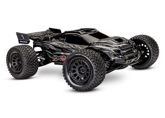 Traxxas XRT: Brushless Electric Race Truck with TQi Traxxas Link Enabled 2.4GHz Radio System, Velineon VXL-8s brushless ESC (fwd/rev), and Traxxas Stability Management (TSM) - Black