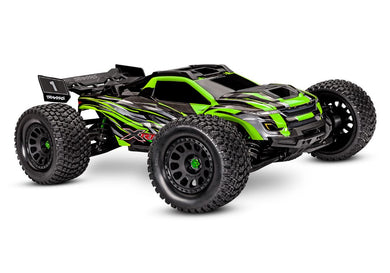 Traxxas XRT: Brushless Electric Race Truck with TQi Traxxas Link Enabled 2.4GHz Radio System, Velineon VXL-8s brushless ESC (fwd/rev), and Traxxas Stability Management (TSM) - Green