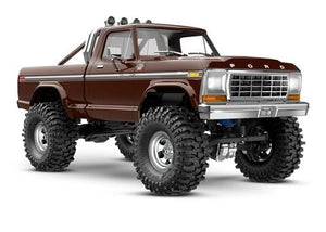 Traxxas 1/18 TRX-4M High Trail 79 F150 TruckTraxxas 1/18 TRX-4M High Trail 79 F150 Truck 1/18-Scale 4WD Electric Truck with TQ 2.4GHz Radio System - Brown