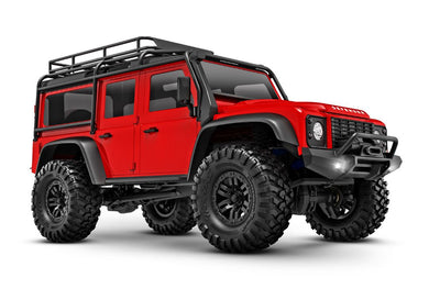 Traxxas TRX-4M Land Rover Defender 1/18 RTR 4X4 Trail Truck, Red