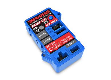 Traxxas ECM-2.5 Electronic Control Module, Waterproof (Low Voltage Detection, Fwd/Rev/Brake)