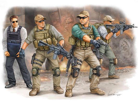 Trumpeter 1/35 PMC in Iraq - VIP Protection
