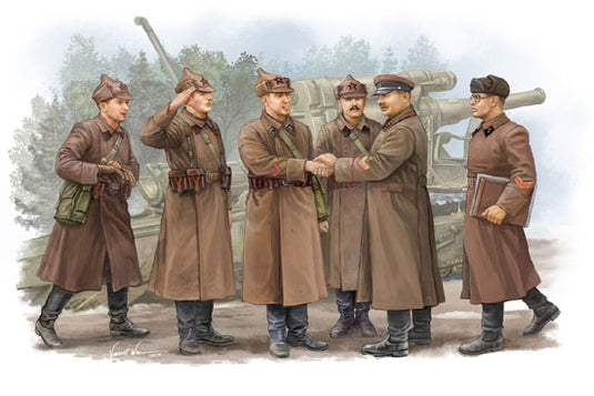 Trumpeter 1/35 Soviet Artillery - Commander Inspection
