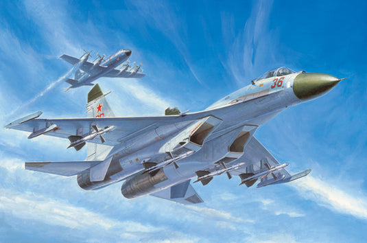 Trumpeter 1/72 Russian Su-27 Early type Fighter