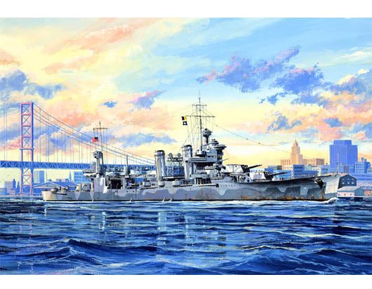 Trumpeter 1/700 USS Quincy CA-39
