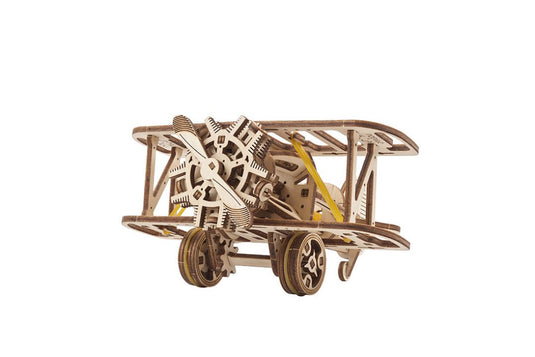 UGears Mini-Biplane - 84 Pieces (Easy)