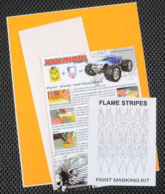 XXX Main Racing Flame Stripes Paint Mask