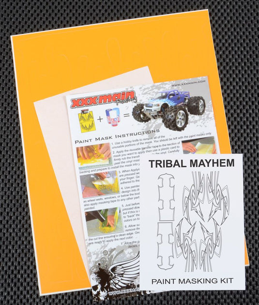 XXX Main Racing Tribal Mayhem Paint Mask