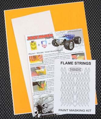 XXX Main Racing Flame Strings Paint Mask