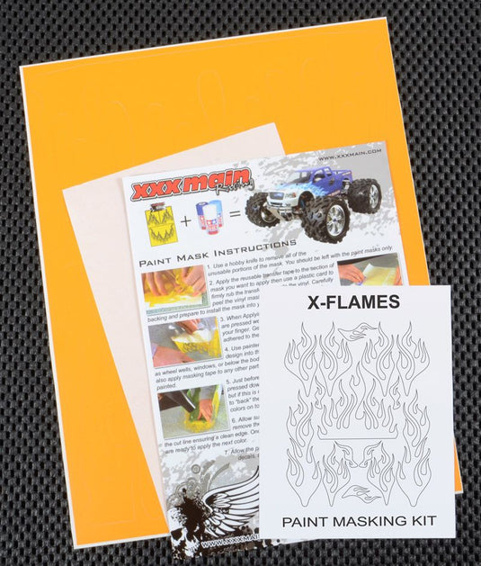 XXX Main Racing X-Flames Paint Mask
