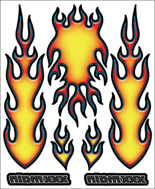 XXX Main Racing Fire Internal Graphic